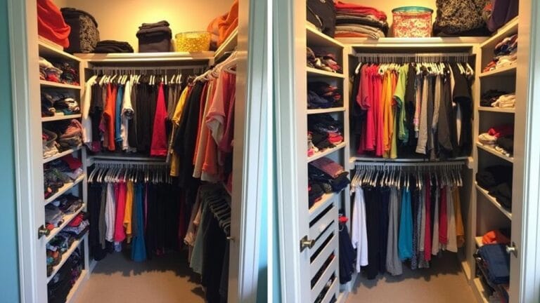 organize closet efficiently today