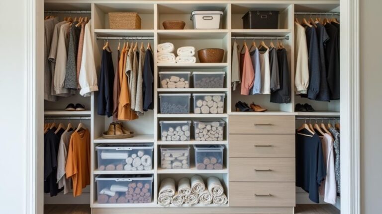 organize closet like pro