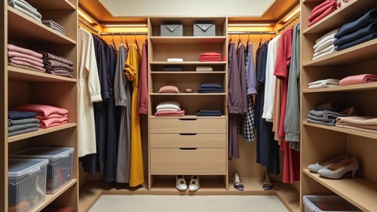 organize dresses in closet