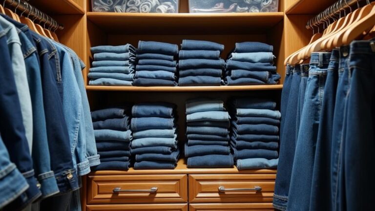 organize jeans with ease