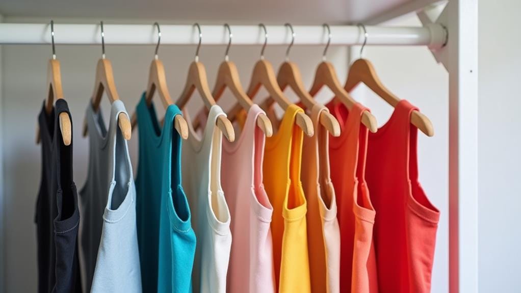 organize tank tops easily