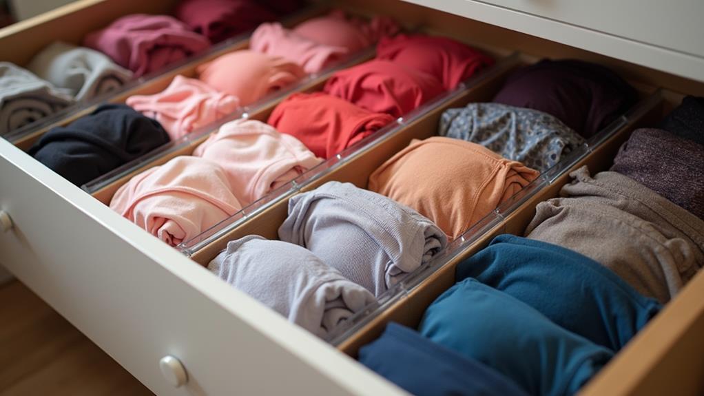 organize with drawer dividers