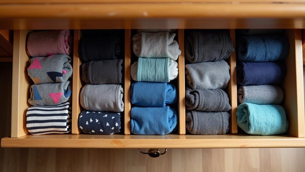 organize with drawer dividers