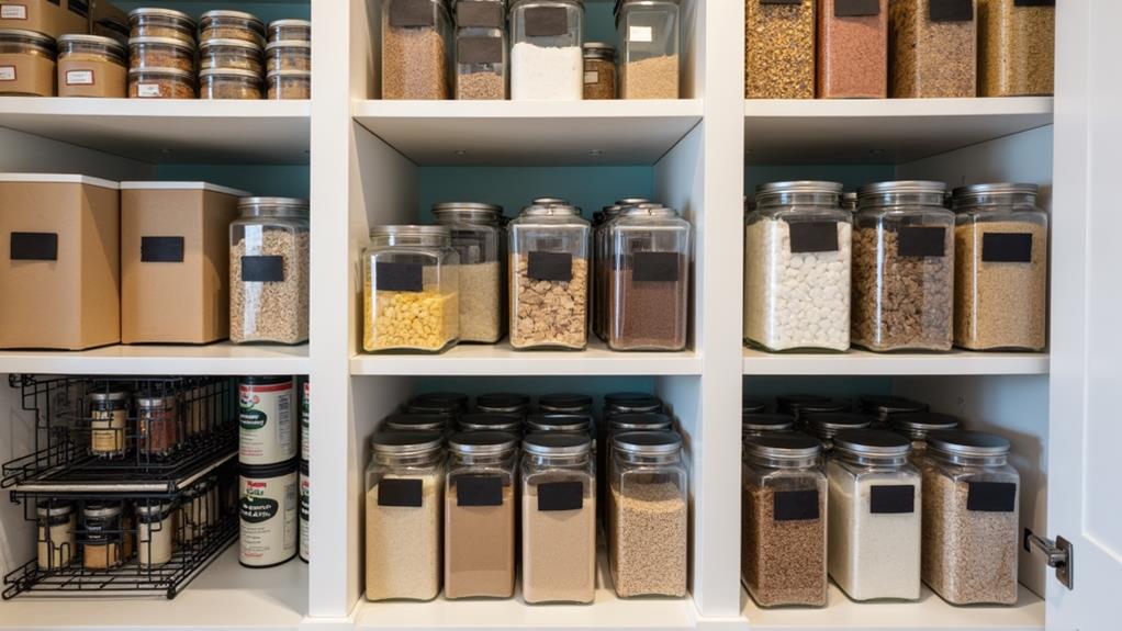 organized pantry maintenance system