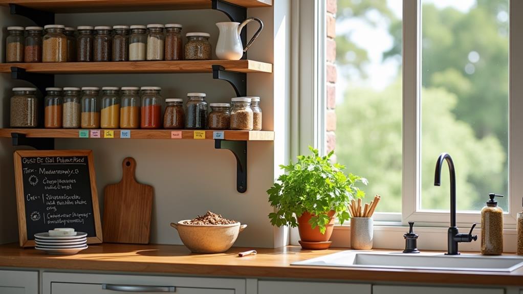 organized spice storage tips