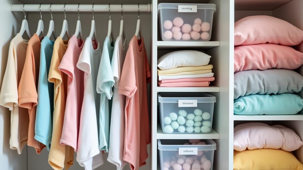 organizing baby clothes efficiently