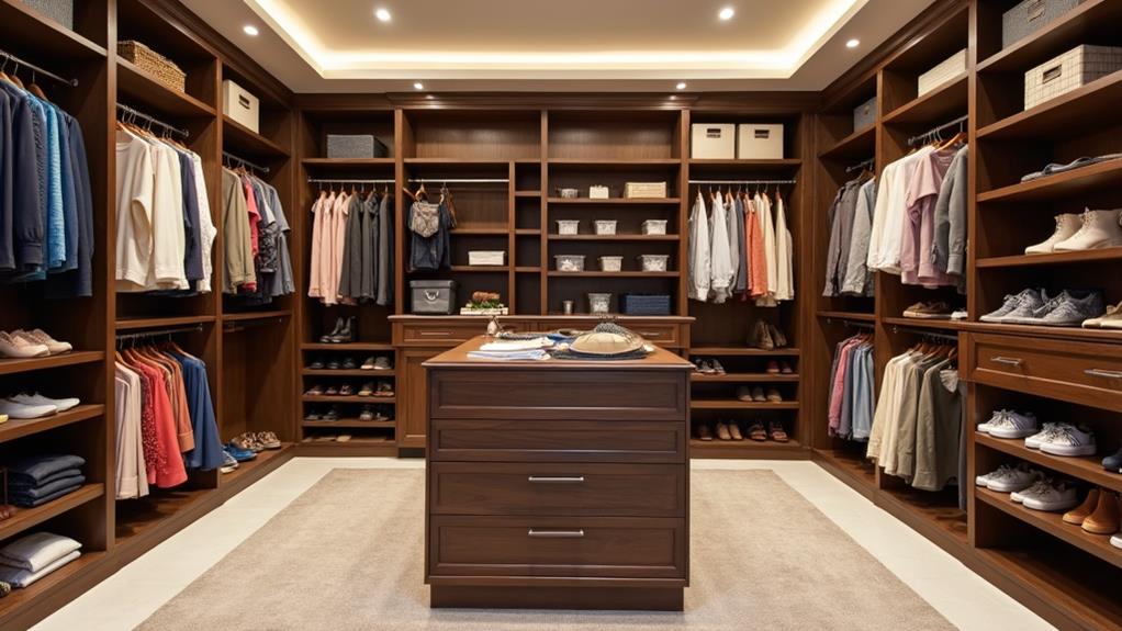 pro dressing room organization