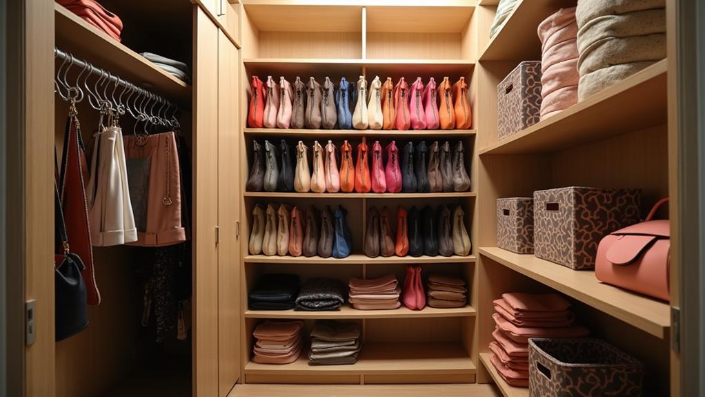 purse organization space saving techniques