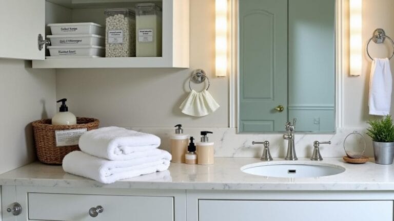 quick bathroom decluttering tips