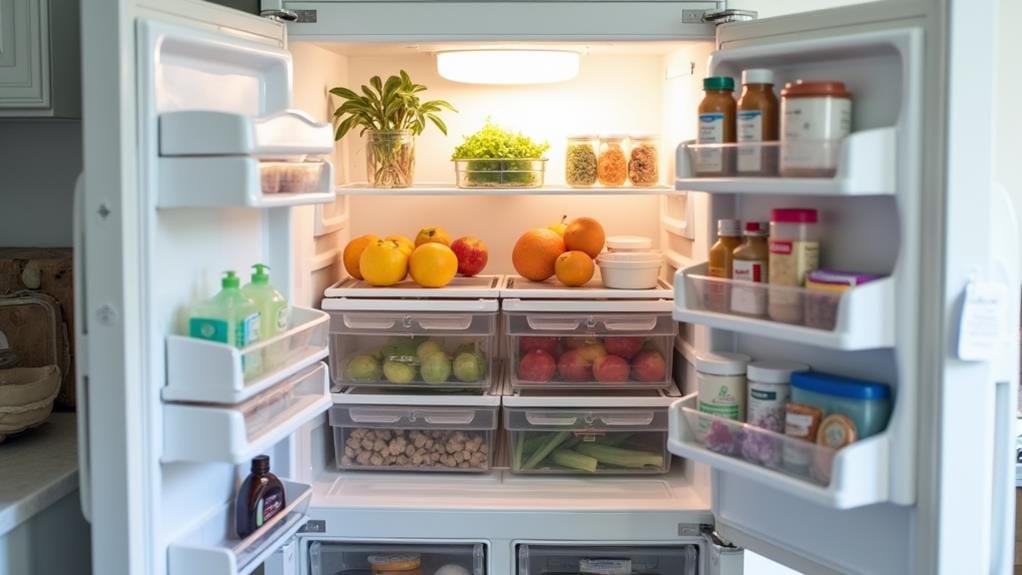 regular refrigerator inventory checks