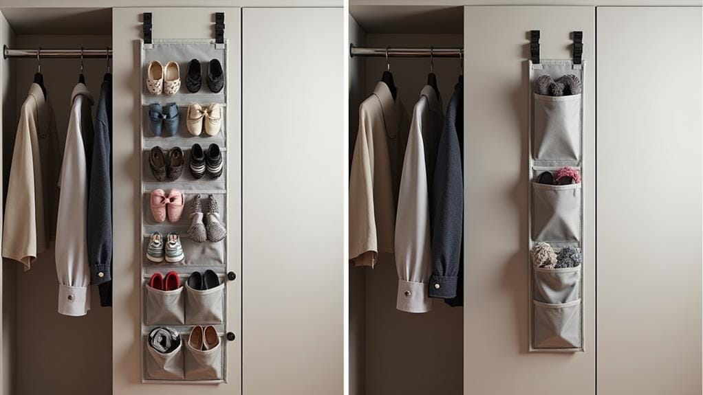 selecting closet door organizer factors