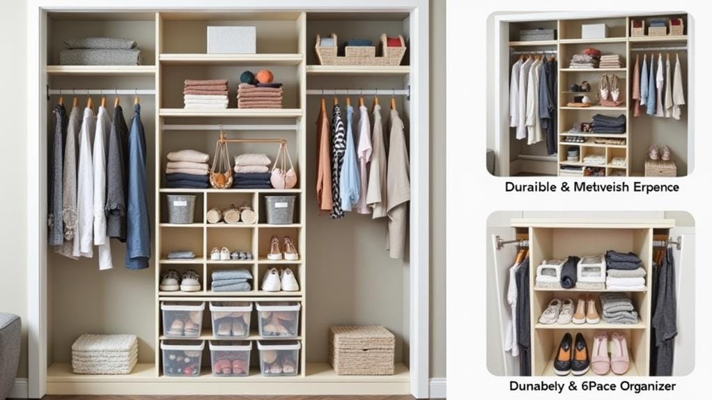 selecting ideal closet organizer