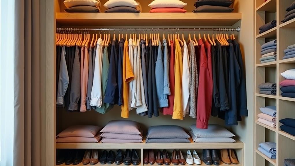 simple wardrobe organization guide