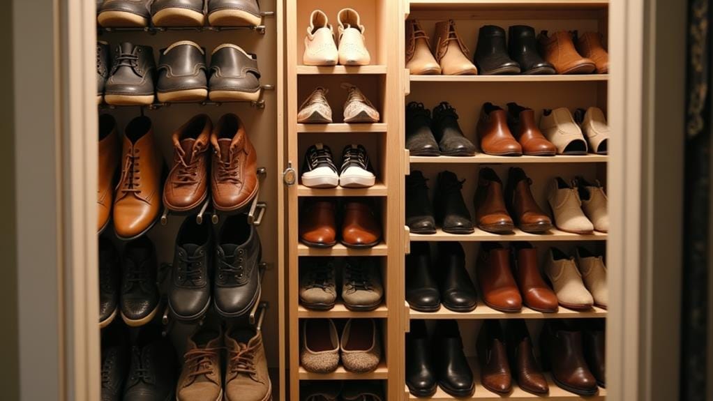 small closet shoe organizer tips