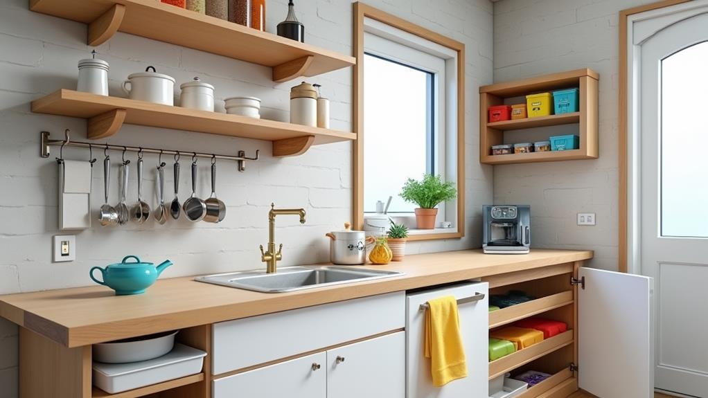 small kitchen organization tips