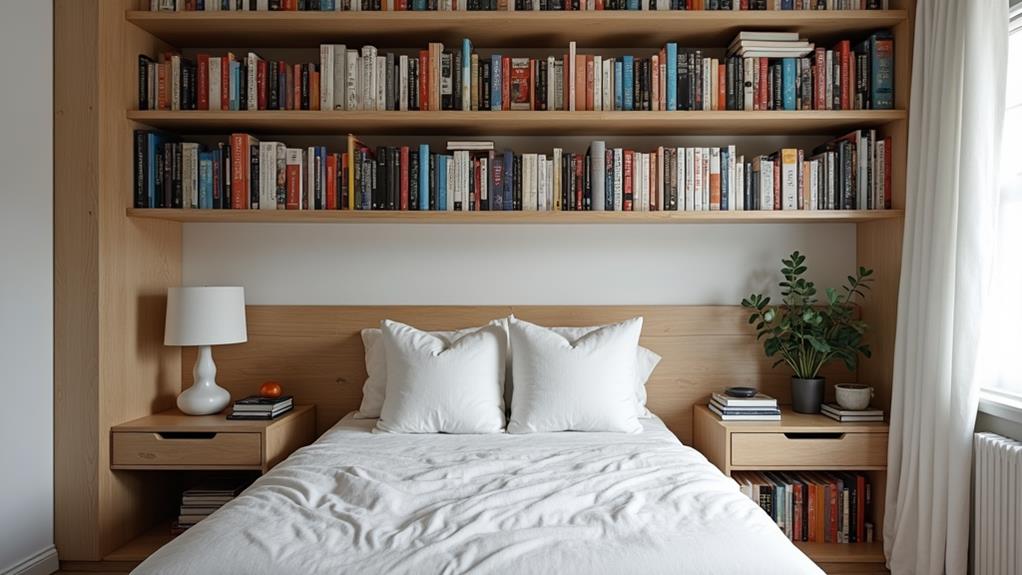 small space book organization hacks