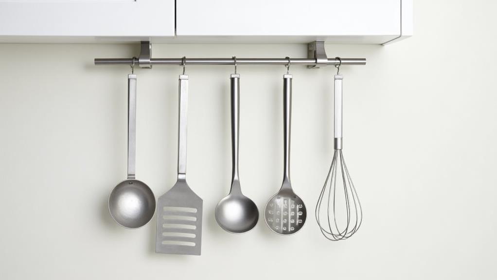 space saving kitchen organization