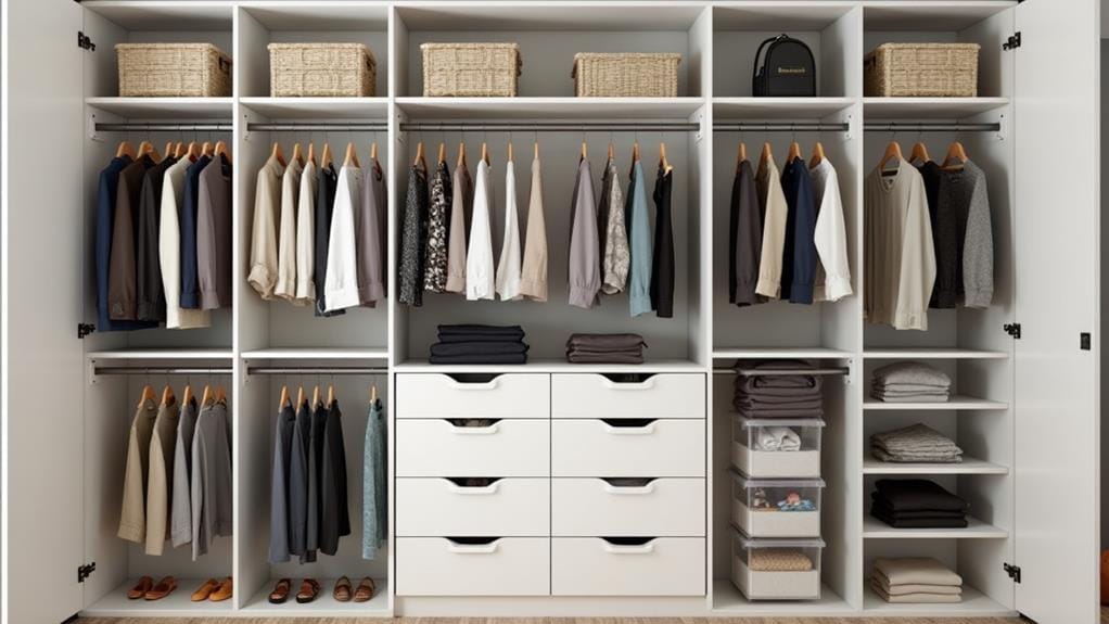 storage closet organizer factors