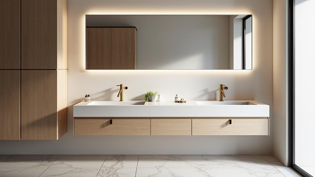 stylish bathroom vanity sets