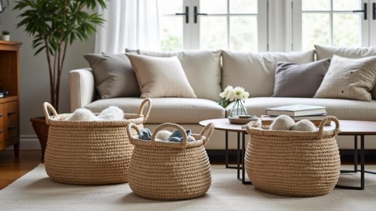 stylish functional storage baskets