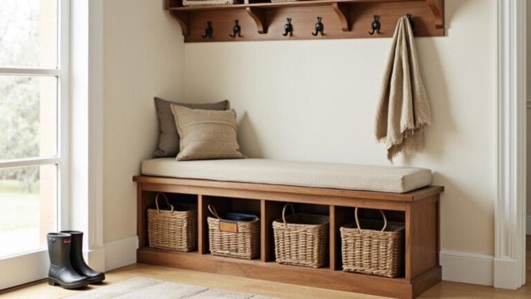 stylish mudroom bench solutions