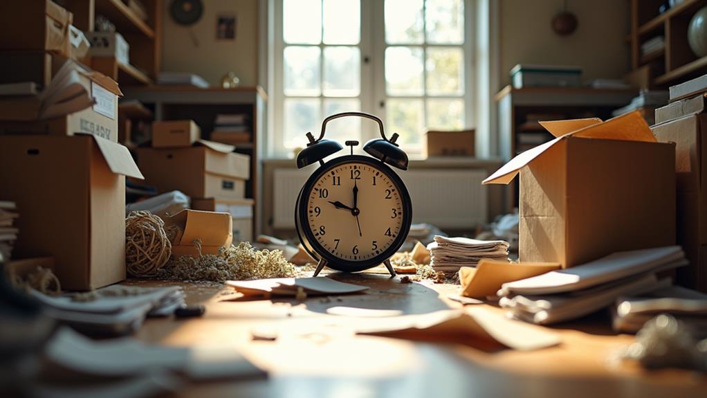 sustaining progress during decluttering
