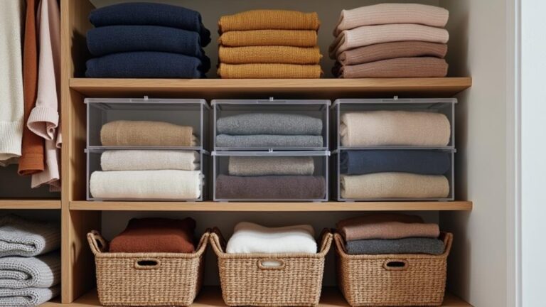 sweater closet organization solutions