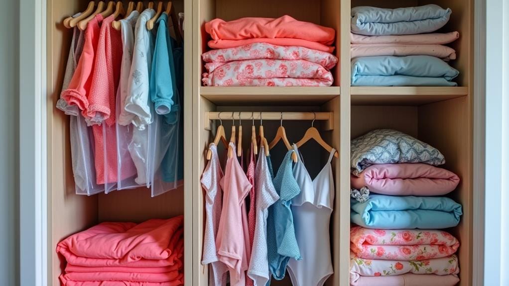 swimsuit closet organization tips