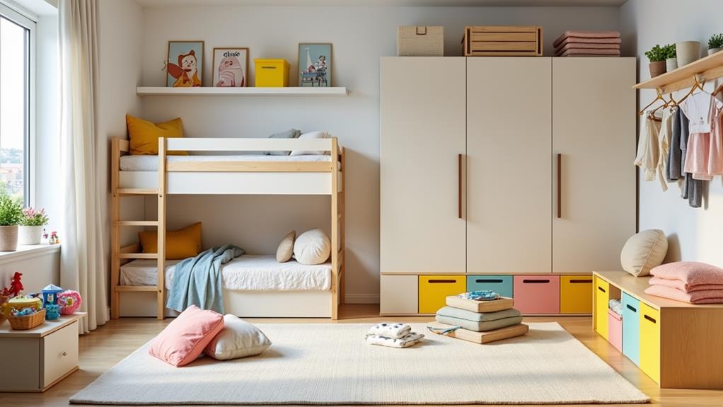 tidy bedrooms for kids