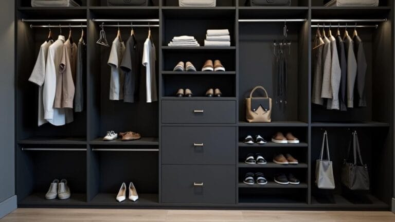 top black closet organizers 2024