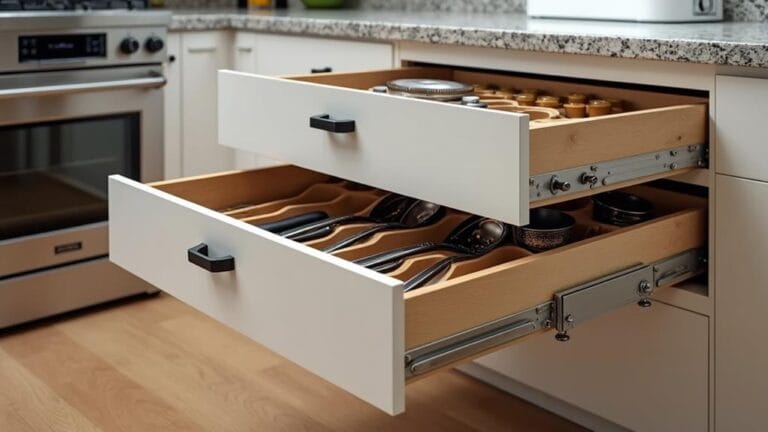 top kitchen storage drawers