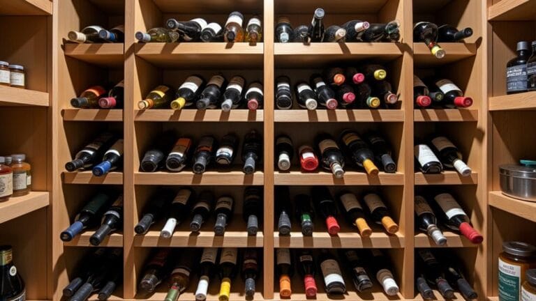 top pantry wine storage