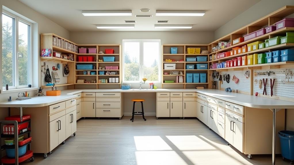 ultimate craft room organization